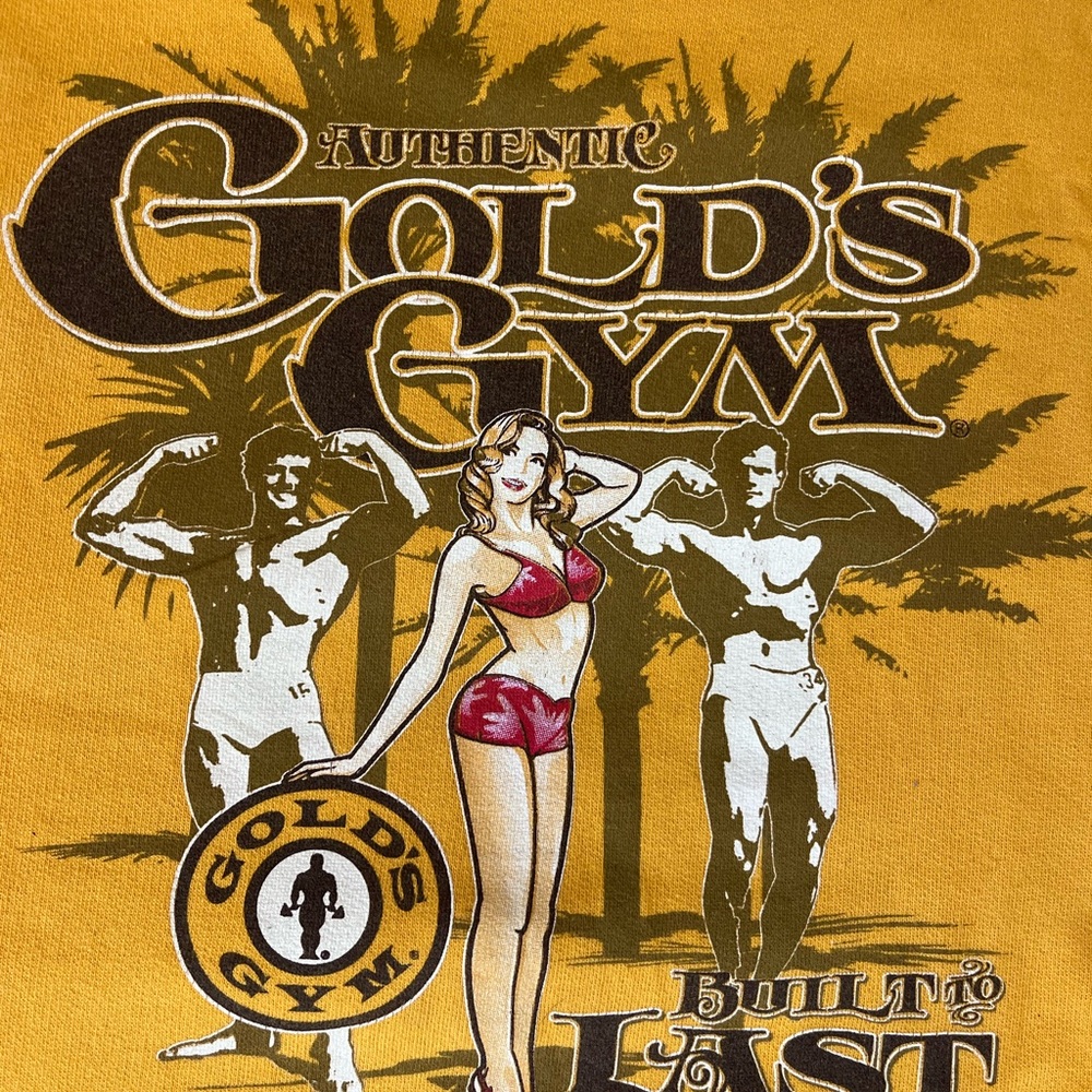 Vintage Gold’s Gym Crew Neck Sweatshirt
